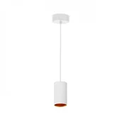 Lampy sufitowe - Spectrum LED OPRAWA WISZĄCA CHLOE GU10 BIAŁA SLIP005004 - miniaturka - grafika 1