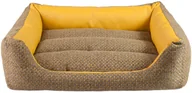 Legowiska dla psów - Argi owalne legowisko Morgan żółte - miniaturka - grafika 1