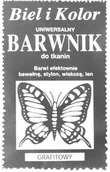 Kredki, ołówki, pastele i pisaki - czakos Barwnik do tkanin "Motyl", grafitowy, Biel i Kolor, 10 g CZ-BT-091C - miniaturka - grafika 1