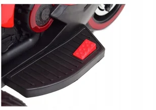 Super-Toys DUŻY MOTOR ŚCIGACZ STRONG 2 EXCLUSIVE/518 DLX-518-CZERWONY - Pojazdy elektryczne dla dzieci - miniaturka - grafika 16