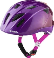 Kaski rowerowe - Alpina Ximo Flash Kask rowerowy Dzieci, berry gloss 45-49cm 2021 Kaski dla dzieci 9710055 - miniaturka - grafika 1