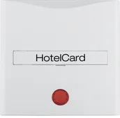 Inne akcesoria elektryczne - Berker B3/B7 biały mat łącznik na kartę hotelową B_16401909 - miniaturka - grafika 1