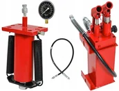 Prasy - 215 APTUT Zestaw prasa 2-stopniowa pompa siłownik zegar nacisk 50 T) 21577617 77617-uniw - miniaturka - grafika 1