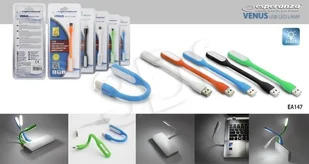 ESPERANZA Lampka led do notebooka USB biała EA147W - Części i akcesoria do laptopów - miniaturka - grafika 10