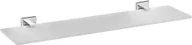 Półki łazienkowe - Fala PÓŁKA SZKLANA 52 CM QUAD CHROM 69321 - miniaturka - grafika 1
