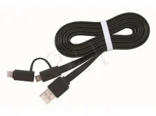 Gembird Kabel USB AM-> Micro-BM/ Lightning Apple 1m (CC-USB2-AMLM2-1M) - Kable USB - miniaturka - grafika 3