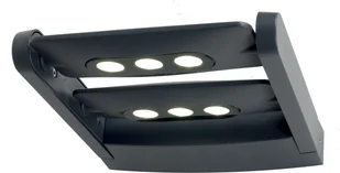 Elstead Lighting Ogrodowa LAMPA ścienna SIGMUND 6W elewacyjna OPRAWA zewnętrzna LED 18W kinkiet outdoor IP65 grafitowy SIGMUND 6W - Lampy ogrodowe - miniaturka - grafika 3