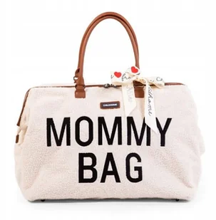 Childhome Torba Mommy Bag Teddy Bear White - Torby i organizery dla mam - miniaturka - grafika 2