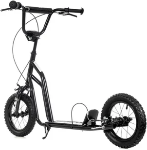 HyperMotion Hulajnoga Hypermotion VIVA 12 (pompowane koła 30cm) - Czarna VIVA 12 HYPER BLACK - Hulajnogi - miniaturka - grafika 2