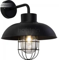 Lampy ogrodowe - Brilliant Oświetlenie Portland Zewnętrzny kinkiet Czarny, 1-punktowy 96297/06 - miniaturka - grafika 1