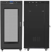 Szafy rack - Lanberg Szafa Rack 19 22U 800x800 FF01-8822-23BL z termostatem - KONFIGURATOR WYPOSAŻENIA - CZAT NA ŻYWO FF01-8822-23BL - miniaturka - grafika 1