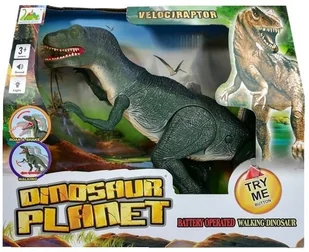 Dinozaur Velociraptor - Zabawki zdalnie sterowane - miniaturka - grafika 6