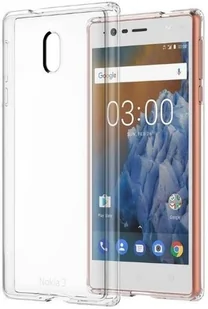 Pozostali Hybrid Crystal Case CC-705 do Nokia 3 Przezroczysty - Etui i futerały do telefonów - miniaturka - grafika 2