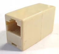 Wtyczki i adaptery - Łącznik Kabli Sieciowych RJ45 - RJ45 Cat. 5E - miniaturka - grafika 1