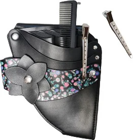 Kabura na narzędzia fryzjerskie kwiat - Pozostałe akcesoria fryzjerskie - miniaturka - grafika 2