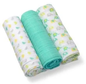 BabyOno Pieluszki mulinowe super miękkie miętowy 348/05 - Pieluchy - miniaturka - grafika 2