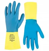 Rękawice robocze - Ardon Rękawice Bhp Ochrona Dłoni Przed Kwasami r.7 - miniaturka - grafika 1