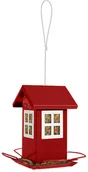 Karmniki dla ptaków - Zolux Karmnik Domek z 4 oknami kol. czerwony Dostawa GRATIS od 99 zł + super okazje - miniaturka - grafika 1