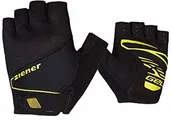 Rękawiczki - Ziener SMU 20-bike 211 rower dla dorosłych, rower górski, rękawiczki sportowe | krótkie palce, oddychające/amortyzujące, gorzki cytryn, 6,5 988220 - miniaturka - grafika 1
