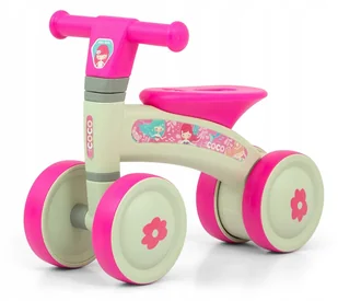 Milly Mally Pojazd Coco Pink - Rowerki biegowe - miniaturka - grafika 7