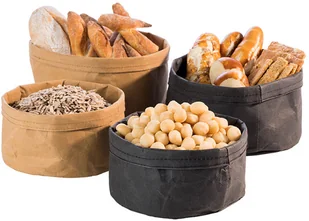 APS Worek bufetowy na pieczywo, beżowy, 200 mm | Paperbag 30450 - Wyposażenie lokali gastronomicznych - miniaturka - grafika 3