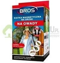Bros Siatka 160x220cm czarna na drzwi magnetyczna moskitiera 5904517204386 - Zwalczanie i odstraszanie szkodników - miniaturka - grafika 3