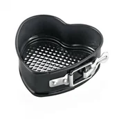 Formy do ciast - Kuchenprofi Mini forma do pieczenia Heart czarny, 11,5x4,5 cm - miniaturka - grafika 1