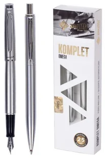 Zenith Komplet  Silver w etui pióro wieczn+długopis - Przybory szkolne - miniaturka - grafika 2