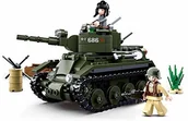 Klocki - Sluban bouwspeelgoed   WWII  BT-7 ziemia do cavalerie Tank (1 TOYS) - miniaturka - grafika 1