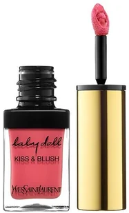 Yves Saint Laurent Kiss&Blush 02 Rose Frivole 10ml - Szminki - miniaturka - grafika 3