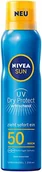 Balsamy i kremy do opalania - Nivea Sun UV Dry Protect odświeżająca mgiełka LSF 50 (200 ml), ochrona przed słońcem do rozpylania bez klejenia i tłuszczu, spray przeciwsłoneczny o bardzo wysokim wskaźniku ochrony przeciwsłonecznej - miniaturka - grafika 1