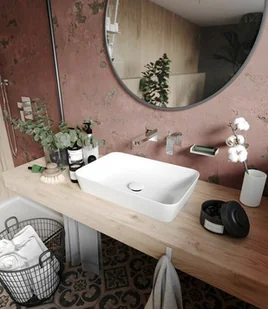 Deante Korek Click-Clack ceramiczny, z tuleją biały NHC C10U - Korki do umywalek - miniaturka - grafika 4