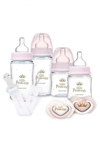 Canpol babies Royal Baby set GIRL 0+ - Butelki dla niemowląt - miniaturka - grafika 3