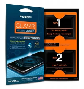 Spigen Szkło, folia ochronna w płynie Spigen GLAStR Nano Liquid na każde urządzenie 000GL21813 - Szkła hartowane na telefon Spigen Szkło, folia ochronna w płynie Spigen GLAStR Nano Liquid na każde urządzenie 000GL21813 - Szkła hartowane na telefon - miniaturka - grafika 2