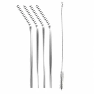 Tescoma TESCOMA MYDRINK STALOWE SŁOMKI DO NAPOJÓW 4 SZT.+ SZCZOTECZKA DO CZYSZCZENIA 308866.00 - Słomki do napojów Tescoma TESCOMA MYDRINK STALOWE SŁOMKI DO NAPOJÓW 4 SZT.+ SZCZOTECZKA DO CZYSZCZENIA 308866.00 - Słomki do napojów - miniaturka - grafika 1