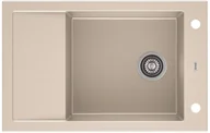 Zlewozmywaki - AXIS GROUP Zlew A-Point 40 1-komorowy caffe latte - miniaturka - grafika 1