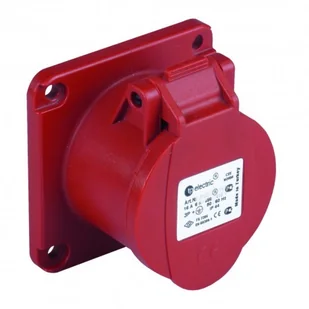 LEDart TP Electric tablicowe proste 400V 16A/4P 70x70 mm 9498 3122-321-1670 - Gniazdka elektryczne - miniaturka - grafika 2