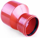 Łączniki, trójniki, kształtki - Pipelife Redukcja PCV 200/160 mm 3496100323 - miniaturka - grafika 1