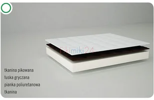 Danpol DANPOL Materac gryko-sen 140x70x7 - Materace - miniaturka - grafika 2