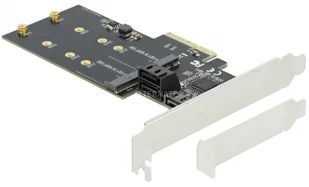 DeLOCK Kontroler PCIe 3.0 x4 3x SATA III + 2x M.2 SATA 90499 90499 - Kontrolery - miniaturka - grafika 2