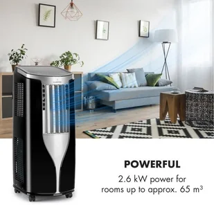Klarstein New Breeze 7 Klimatyzacja 7000BTU Klasa energetyczna A Pilot czarna ACO6-NewBreeze7B - Klimatyzatory - miniaturka - grafika 3
