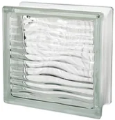 Cegły, pustaki, bloki - Seves Pustak szklany  1908 H 19 x 19 x 8 cm bezbarwny - miniaturka - grafika 1