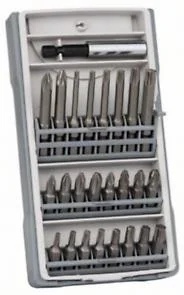 Bosch 25-częściowy zestaw końcówek wkręcających PH1; PH2; PH3; PZ1; PZ2; PZ3; T1 - Wkręty - miniaturka - grafika 9