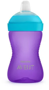 Philips Kubek z miękkim ustnikiem 300ml Fioletowy - Kubki dla dzieci - miniaturka - grafika 2