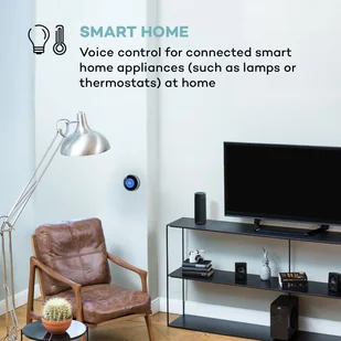 Auna Intelligence Tube WF1-Intelligence BK Czarny - Głośniki przenośne - miniaturka - grafika 9