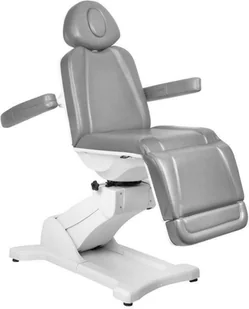 AZZURRO Fotel kosmetyczny elektr. azzurro 869a obrotowy 4 siln. szary P118765 - Fotele kosmetyczne - miniaturka - grafika 2