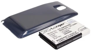 Cameron Sino Samsung Galaxy Note 3 / B800BE 6400mAh 24.32Wh Li-Ion 3.8V powiększony niebieski (CS-SMN900BL) - Baterie do telefonów - miniaturka - grafika 2