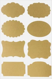 GALERIA PAPIERU Etykiety samoprzylepne GALERIA PAPIERU kraftowe a'32 - Etykiety do drukarek - miniaturka - grafika 2