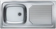 Zlewozmywaki - Alveus BASIC 60 stal LEN 1009181 - miniaturka - grafika 1