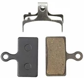 Hamulce rowerowe - Shimano M-Wave M-Wave Unisex organiczne okładziny hamulcowe tarczowe do XTR: BR-M9000/20, BR-M987/5: XT BR-M785, czarne 360744 - miniaturka - grafika 1